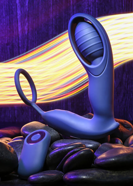 Zero Tolerance EXTRA MILE - Blue USB Rechargeable Vibrating Prostate Massager