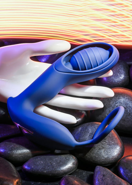 Zero Tolerance EXTRA MILE - Blue USB Rechargeable Vibrating Prostate Massager