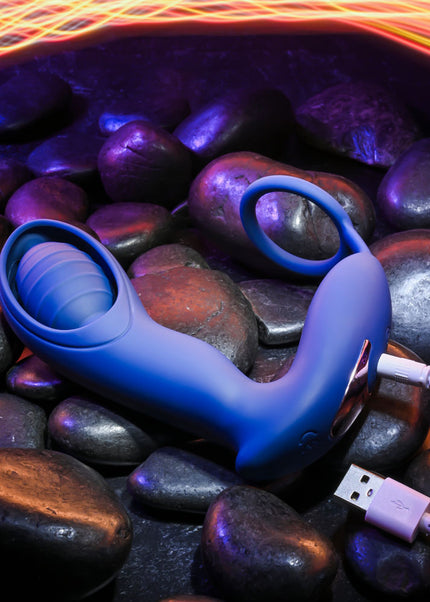 Zero Tolerance EXTRA MILE - Blue USB Rechargeable Vibrating Prostate Massager