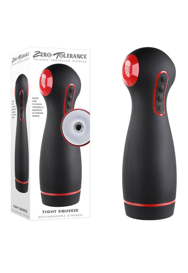 Zero Tolerance TIGHT SQUEEZE - USB Rechargeable Vibrating