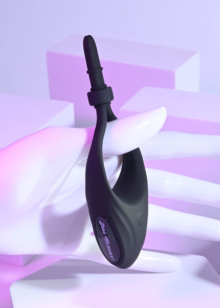 Zero Tolerance PERFECT FIT - Black USB Rechargeable Vibrating Lasso Cock Ring