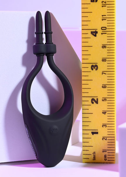 Zero Tolerance PERFECT FIT - Black USB Rechargeable Vibrating Lasso Cock Ring