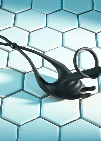 Zero Tolerance SADDLE UP - Black USB Rechargeable Vibrating Cock & Ball Rings