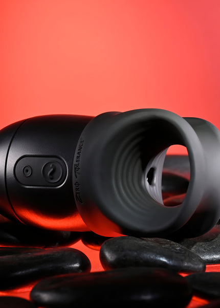 Zero Tolerance WET IT BE - Black USB Rechargeable Vibrating and Self Lubricating Stroker