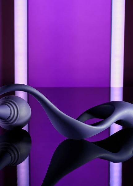 Zero Tolerance TIP TO TAIL - Blue USB Rechargeable Vibrating Butt Plug with Vibrating Cock Ring