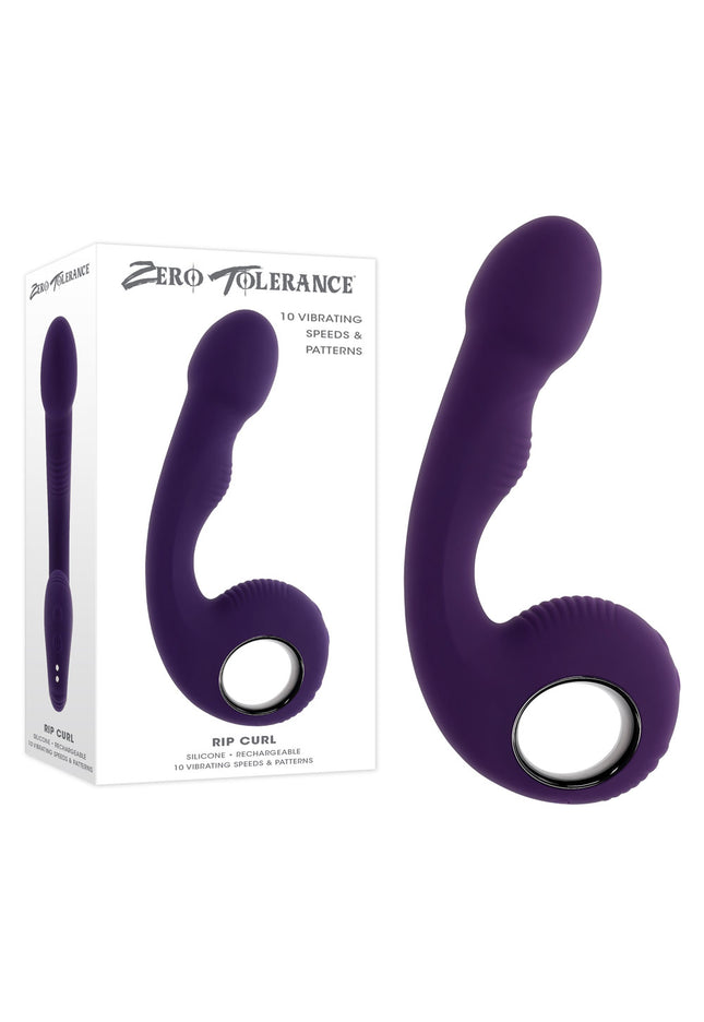 Zero Tolerance RIP CURL - Blue 16.7 cm USB Rechargeable Vibrator
