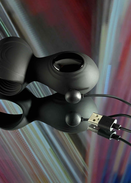 Zero Tolerance HANDY HELPER - Black USB Rechargeable Vibrating Stroker