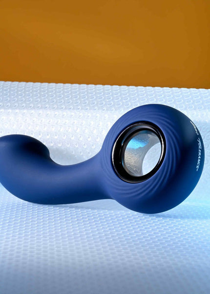 Zero Tolerance THE REACH - Blue 13.8 cm USB Rechargeable Vibrating Anal Plug