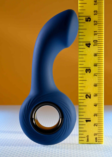 Zero Tolerance THE REACH - Blue 13.8 cm USB Rechargeable Vibrating Anal Plug