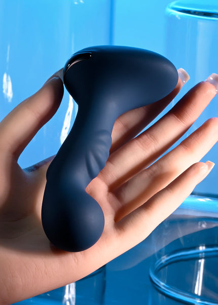 Zero Tolerance BLUE OASIS - Blue 12.3 cm USB Rechargeable Vibrating Anal Plug