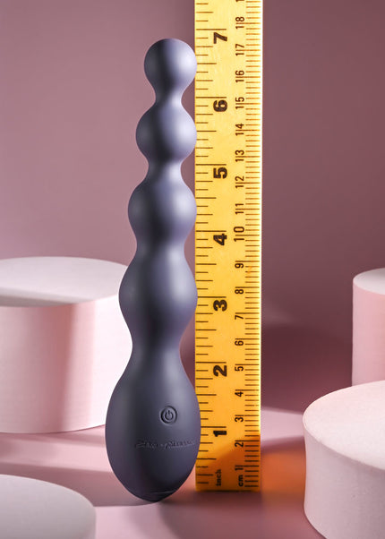 Zero Tolerance RUMPY BUMPY - Purple 17.5 cm USB Rechargeable Vibrating Anal Beads