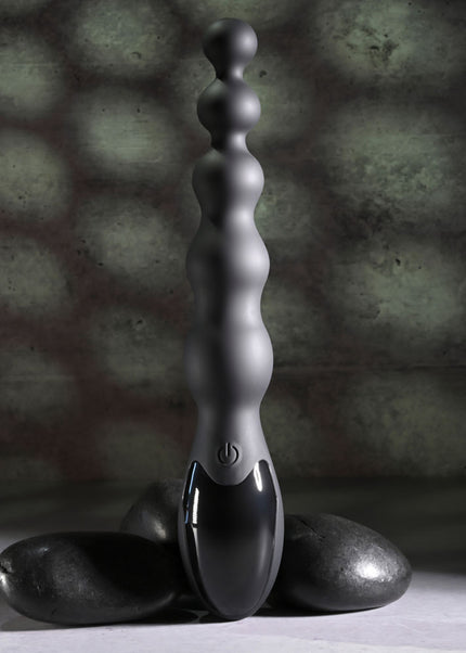 Zero Tolerance BACKDOOR BATON - Black 24 cm USB Rechargeable Vibrating Anal Beads