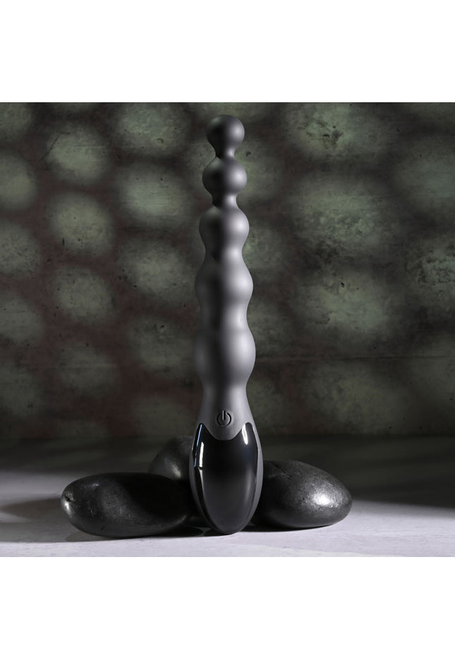 Zero Tolerance BACKDOOR BATON - Black 24 cm USB Rechargeable Vibrating Anal Beads