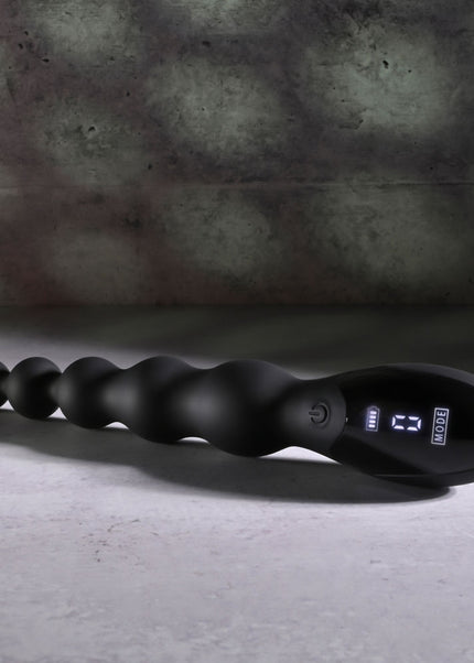 Zero Tolerance BACKDOOR BATON - Black 24 cm USB Rechargeable Vibrating Anal Beads