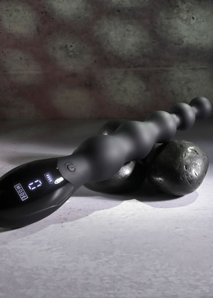 Zero Tolerance BACKDOOR BATON - Black 24 cm USB Rechargeable Vibrating Anal Beads