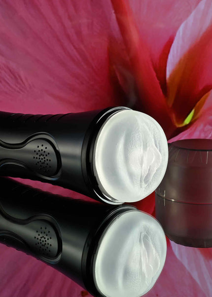 Zero Tolerance HOLD TIGHT - Clear USB Rechargeable Vibrating Vagina Stroker