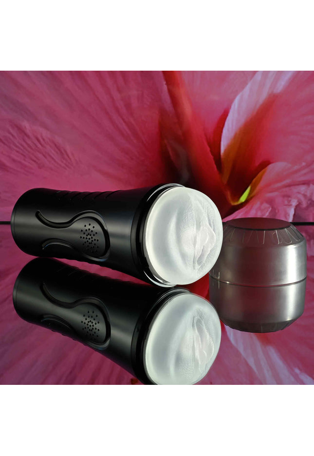 Zero Tolerance HOLD TIGHT - Clear USB Rechargeable Vibrating Vagina Stroker