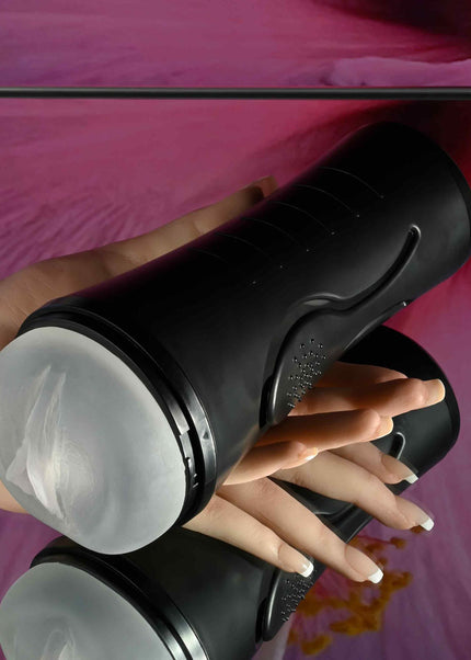 Zero Tolerance HOLD TIGHT - Clear USB Rechargeable Vibrating Vagina Stroker