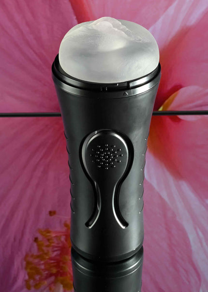 Zero Tolerance HOLD TIGHT - Clear USB Rechargeable Vibrating Vagina Stroker