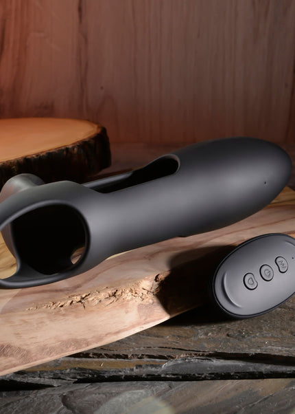 Zero Tolerance NAUTILUS - Black USB Rechargeable Vibrating Penis Extender Sleeve