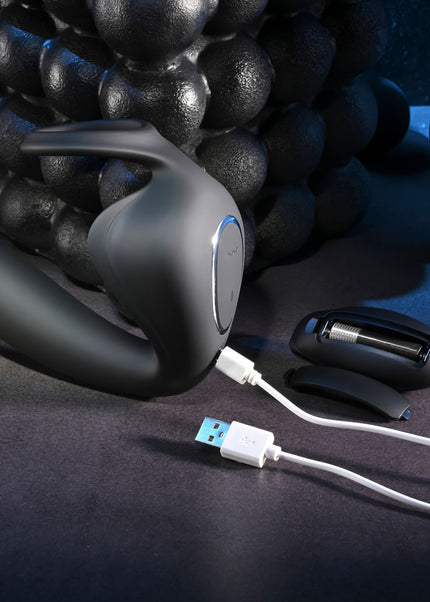 Zero Tolerance BALLIN OUT - Black USB Rechargeable Prostate Massager with Cock Ring and Wireless Remote