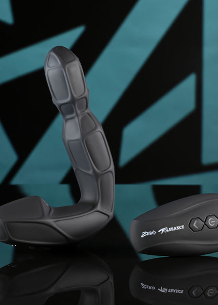 Zero Tolerance MR PROSTATE - Black 12.6 cm USB Rechargeable Prostate Massager with Wireless Remote
