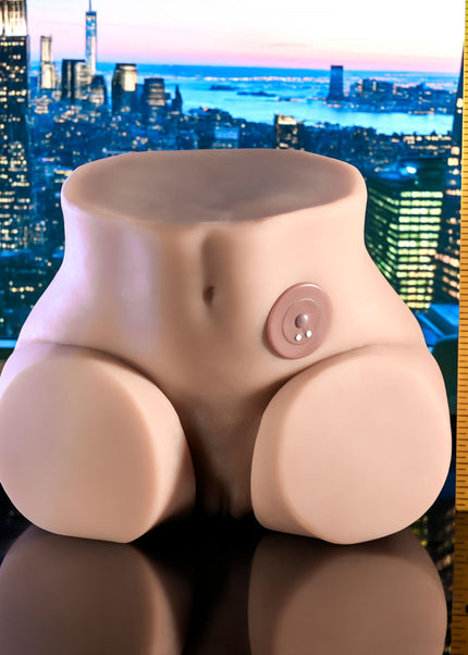 Zero Tolerance LETS GET READY TO RUMBLE - Flesh USB Rechargeable Vibrating Doggy Style Torso Masturbator