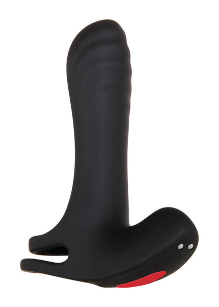 Zero Tolerance Vibrating Girth Enhancer - Black USB Rechargeable Sleeve with Wireless Remote