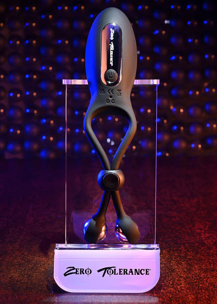 Zero Tolerance THE BIG BANG - Black USB Rechargeable Vibrating Lasso Cock Ring