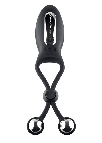 Zero Tolerance THE BIG BANG - Black USB Rechargeable Vibrating Lasso Cock Ring