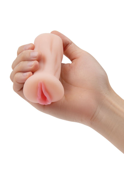 Zolo Stroke Off Mini Pussy Stroker - Flesh Vagina Stroker