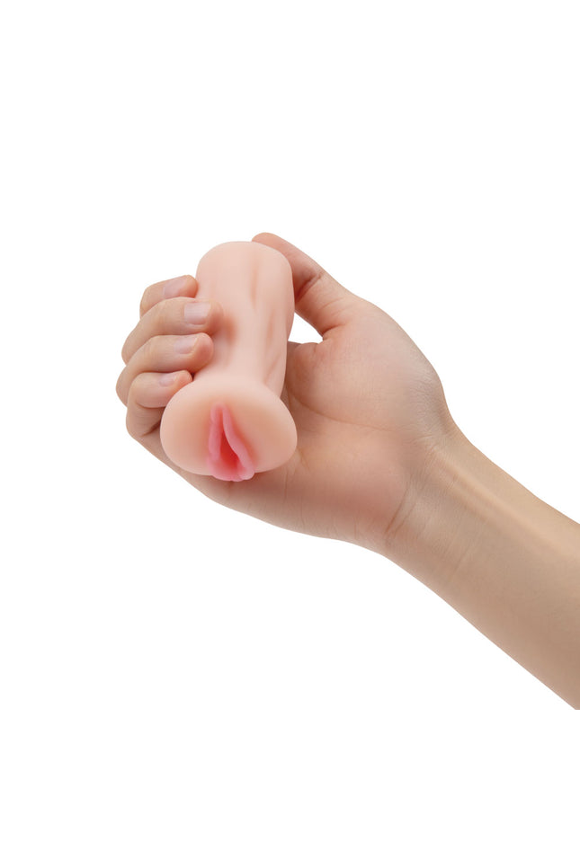 Zolo Stroke Off Mini Pussy Stroker - Flesh Vagina Stroker