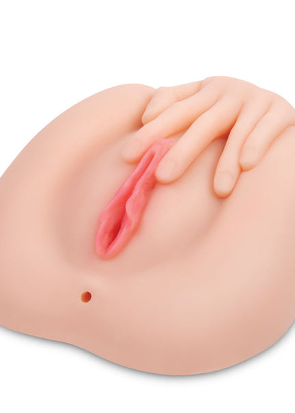 Zolo Stroke Off Spread It Pussy & Ass - Flesh Vibrating Masturbator