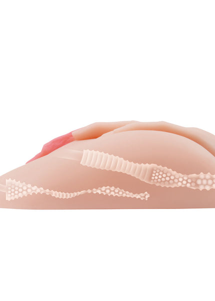 Zolo Stroke Off Spread It Pussy & Ass - Flesh Vibrating Masturbator