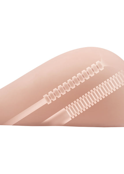 Zolo Stroke Off Pile Driver Pussy & Ass - Flesh Lifesize Doggy Style Masturbator