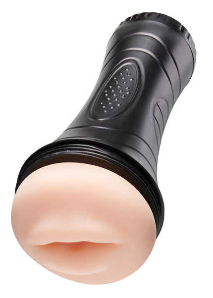 Zolo STROKE OFF Deep Throat BJ - Flesh Mouth Stroker