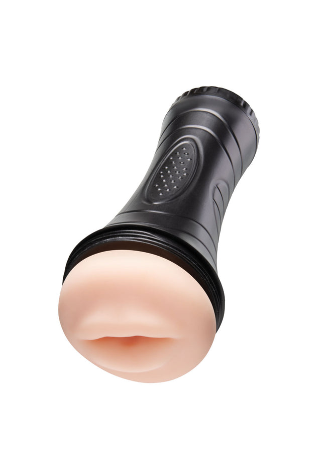 Zolo STROKE OFF Deep Throat BJ - Flesh Mouth Stroker