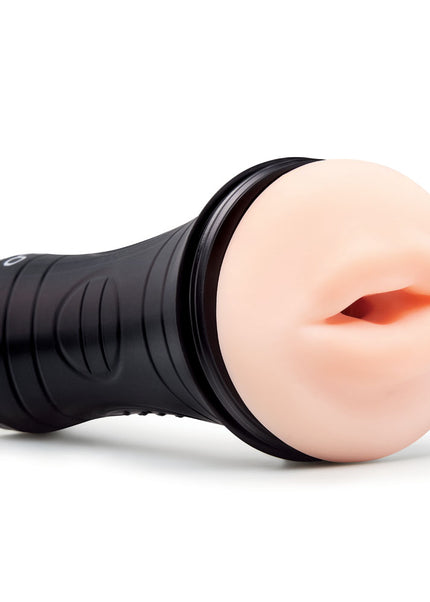 Zolo STROKE OFF Deep Throat BJ - Flesh Mouth Stroker
