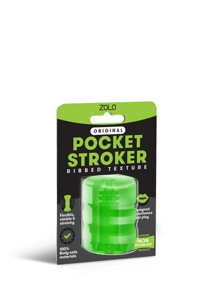 Zolo Original Pocket Stroker - Green Mini Stroker