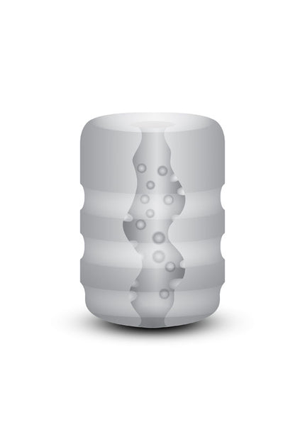 Zolo Girlfriend Pocket Stroker - Clear Mini Stroker