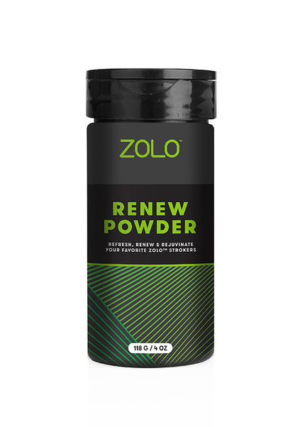 Zolo Renew Powder - Refreshing Powder for Masturbators - 118 grams
