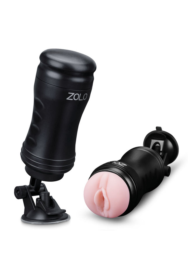 Zolo Solo Flesh - Flesh Vagina Stroker with Suction Base