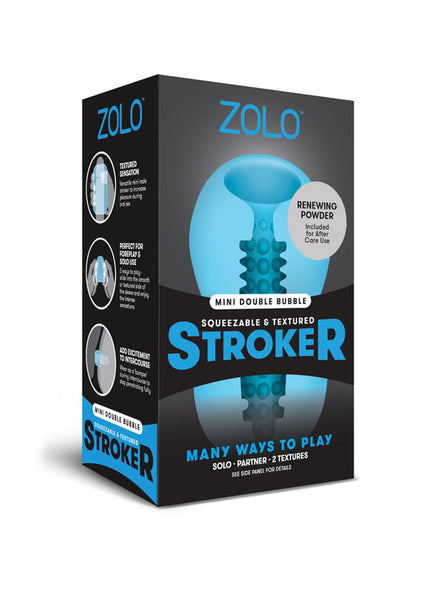 Zolo Mini Double Bubble Stroker - Blue Mini Stroker