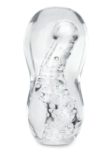 Zolo Gripz - Wavy - Clear Stroker Sleeve
