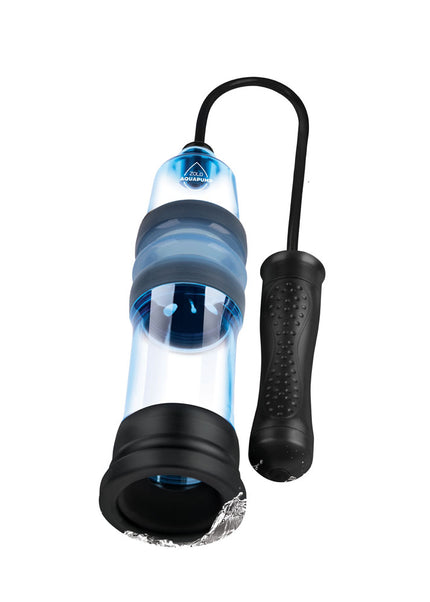 Zolo Aquapump Compact Auto - Blue Auto Water Penis Pump