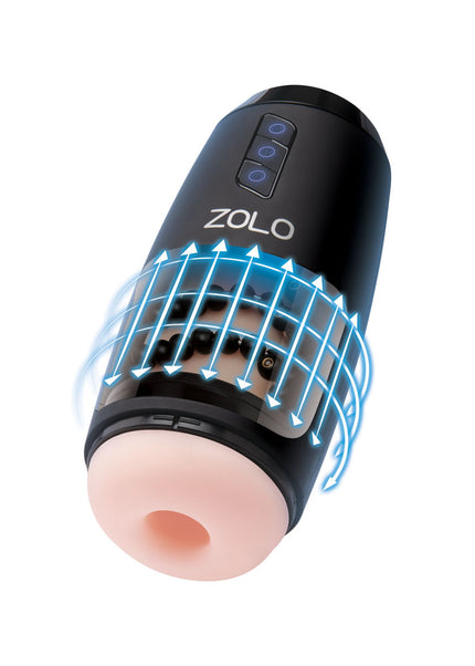 Zolo Upstroke - Flesh USB Rechargeable Auto Thrusting Masturbator