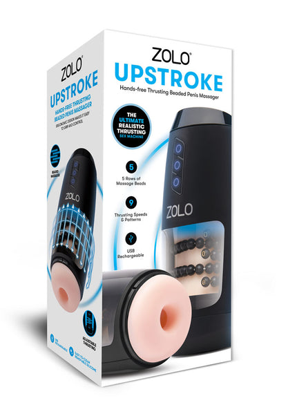 Zolo Upstroke - Flesh USB Rechargeable Auto Thrusting Masturbator