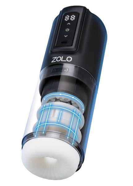 Zolo HAWK TUAH Ultimate BJ Stroker - USB Rechargeable Thrusting & Rotating Auto Stroker