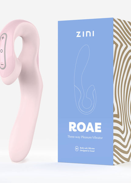 Zini Roae - Pink - Pink 19.5 cm USB Rechargeable Vibrator