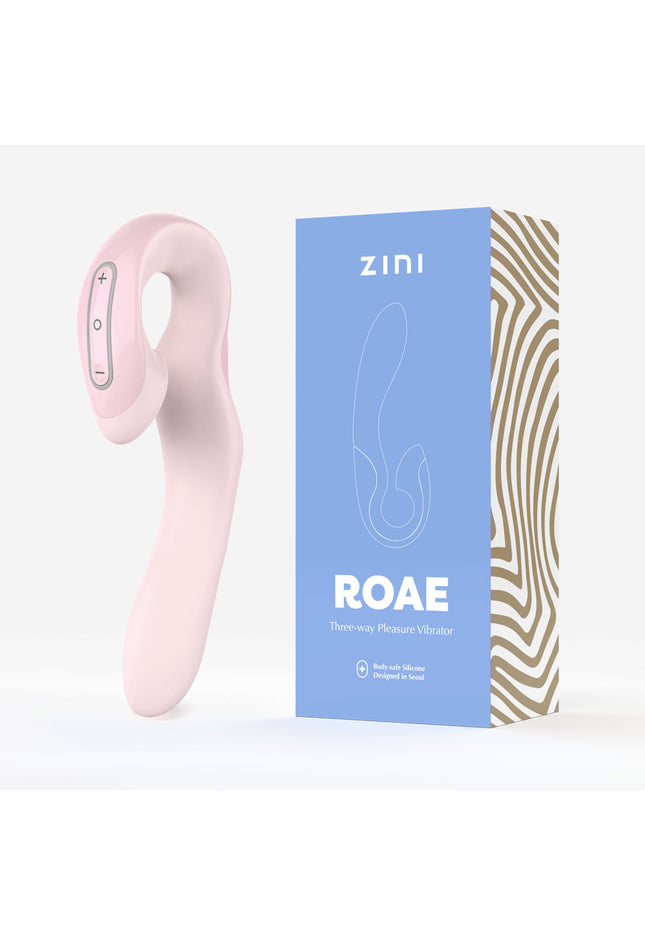 Zini Roae - Pink - Pink 19.5 cm USB Rechargeable Vibrator